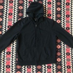 New York & Company Zip Up Hooded Sweatshirt